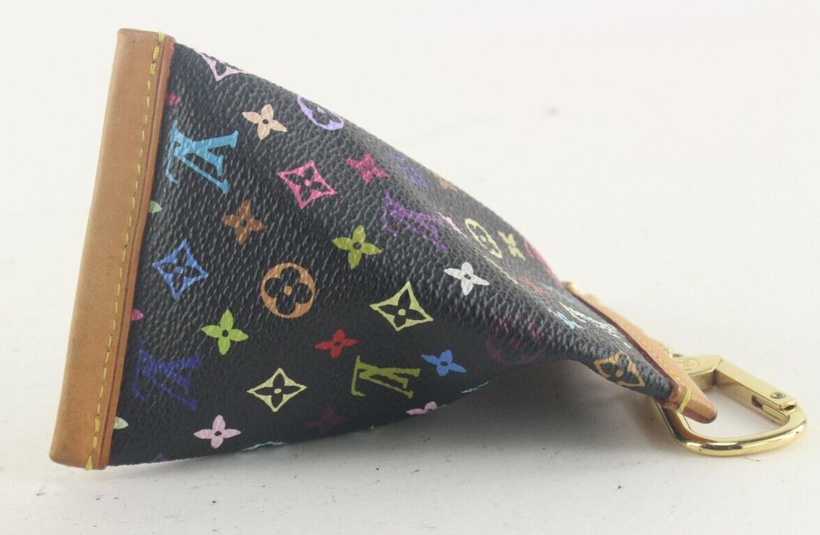 Pre-owned Louis Vuitton Charm For Berlingot Bags And Key Ring In Pink