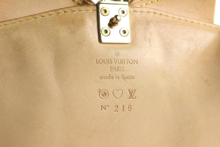 Louis Vuitton Black Monogram Multicolor Eye Love You Sac Retro GM Bag  125lvs429