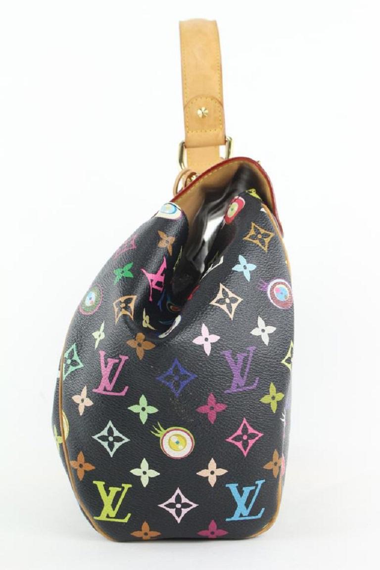 Louis Vuitton Black Monogram Multicolor Eye Love You Sac Retro GM Bag 125lvs429 1