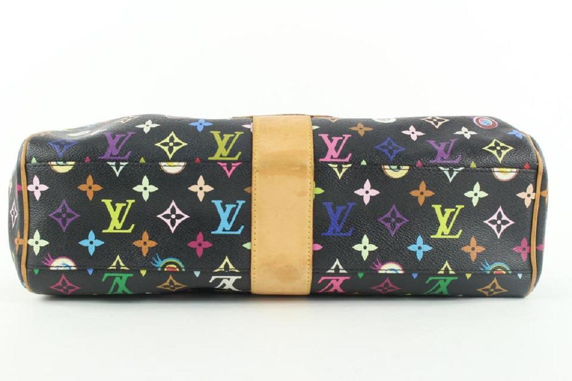 Louis Vuitton Black Monogram Multicolor Eye Love You Sac Retro GM Bag 125lvs429 2