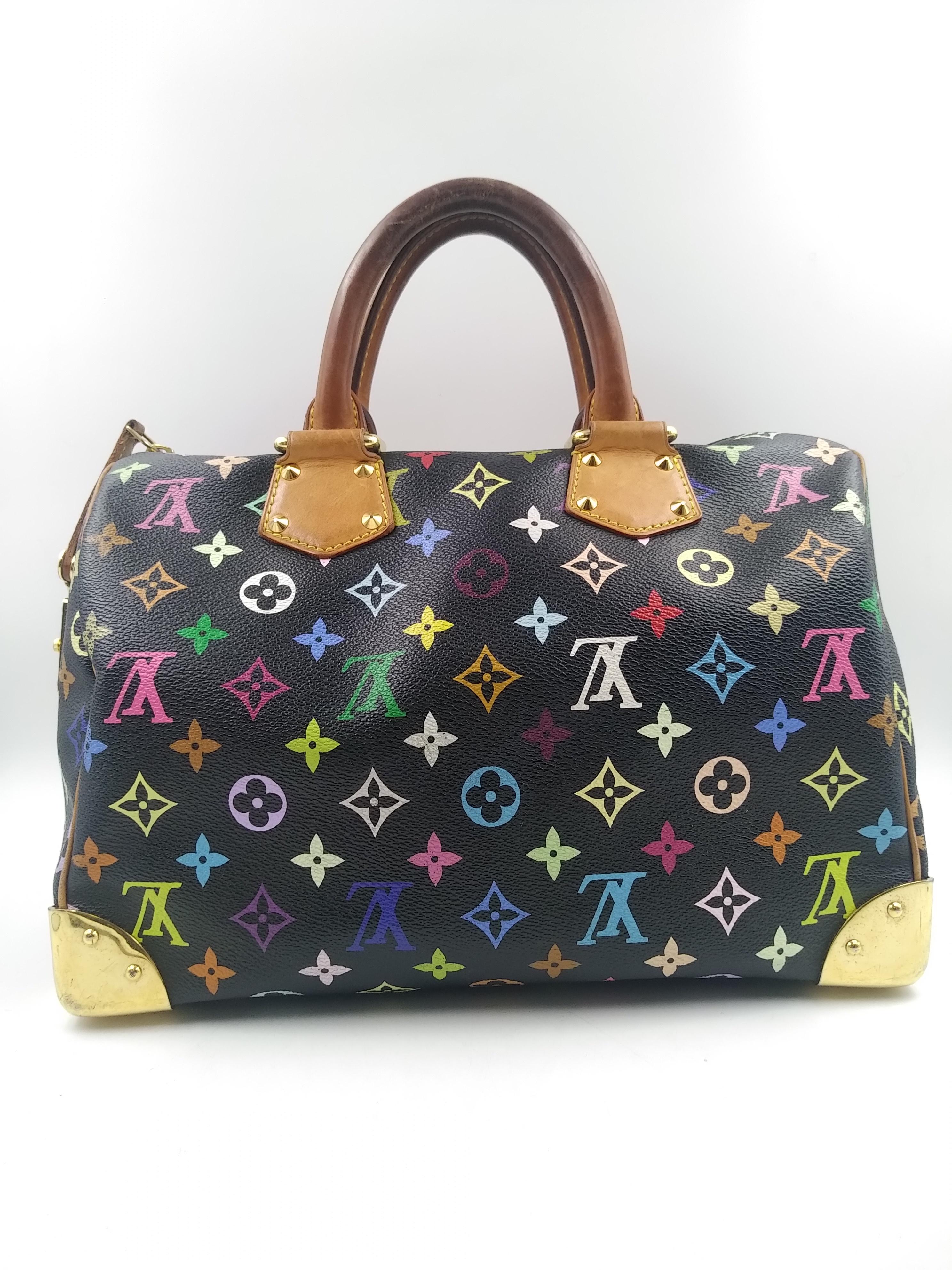 Louis vuitton purse colorful letters hot sale