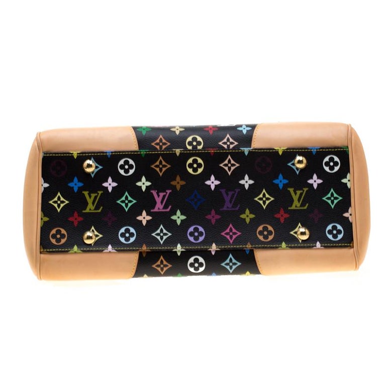 Louis Vuitton Limited Edition Beverly GM Multicolore Monogram Canvas Top  Handle Bag on SALE