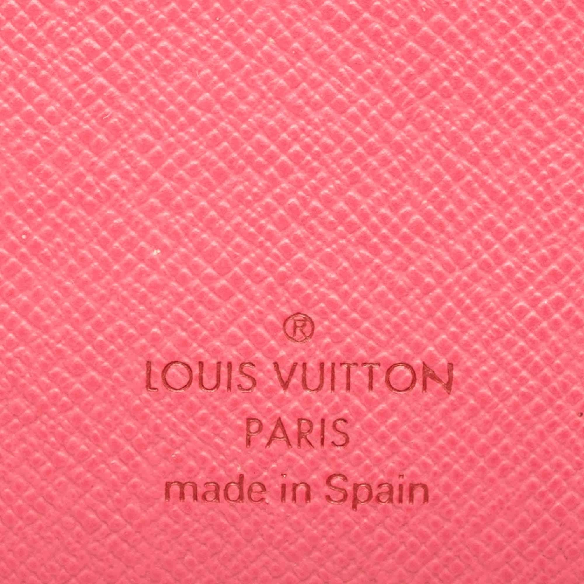 Louis Vuitton Black Monogram Multicolore Canvas Insolite Pistache Wallet For Sale 14