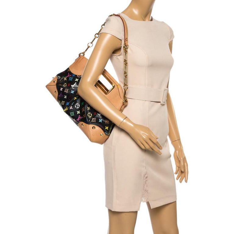 Louis Vuitton Judy Handbag Monogram Multicolor MM - ShopStyle Shoulder Bags