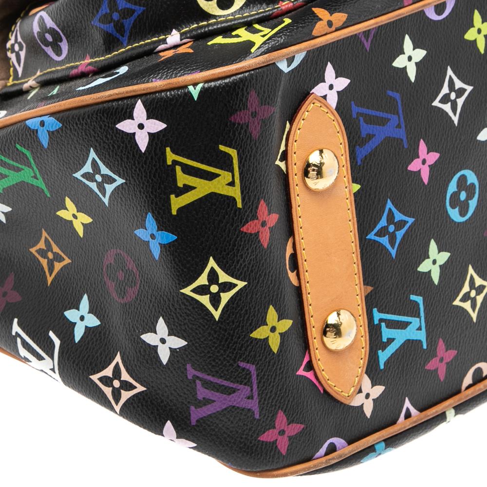 Louis Vuitton Black Monogram Multicolore Canvas Rita Bag 3