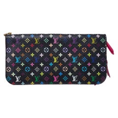 Louis Vuitton Black Monogram Multicolore Insolite Wallet