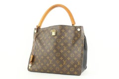 Louis Vuitton Black Monogram Noir Gaia Hobo Bag Lock Artsy 259lvs56