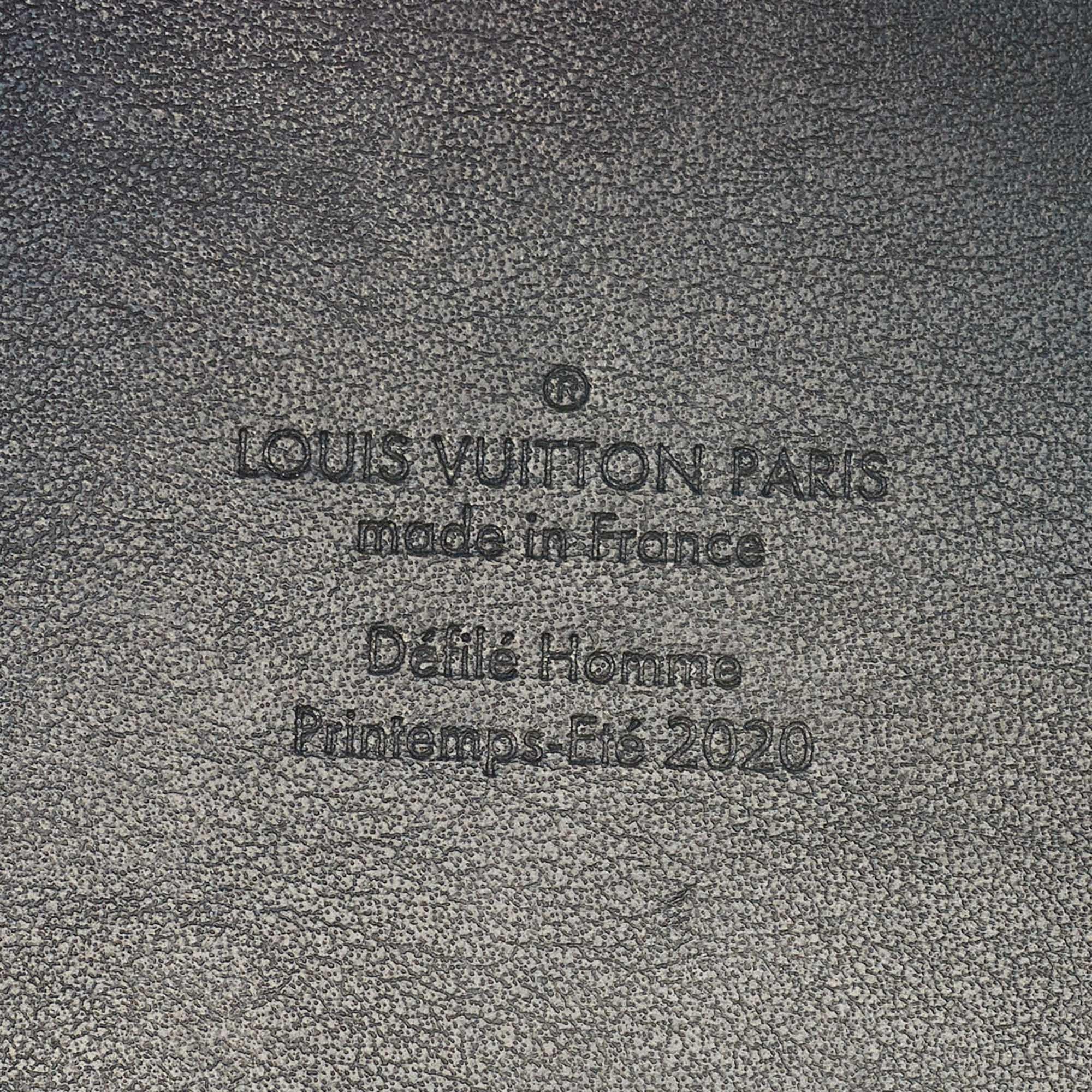 Louis Vuitton Black Monogram Prism Legacy Soft Trunk Bag For Sale 1