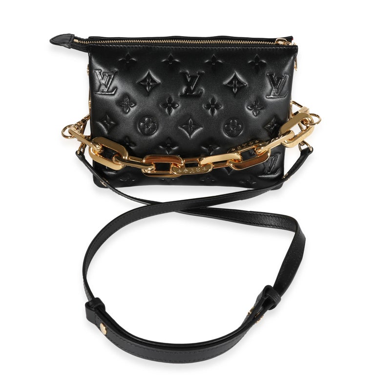 Replica Louis Vuitton COUSSIN BB Bag Black M20574 for Sale