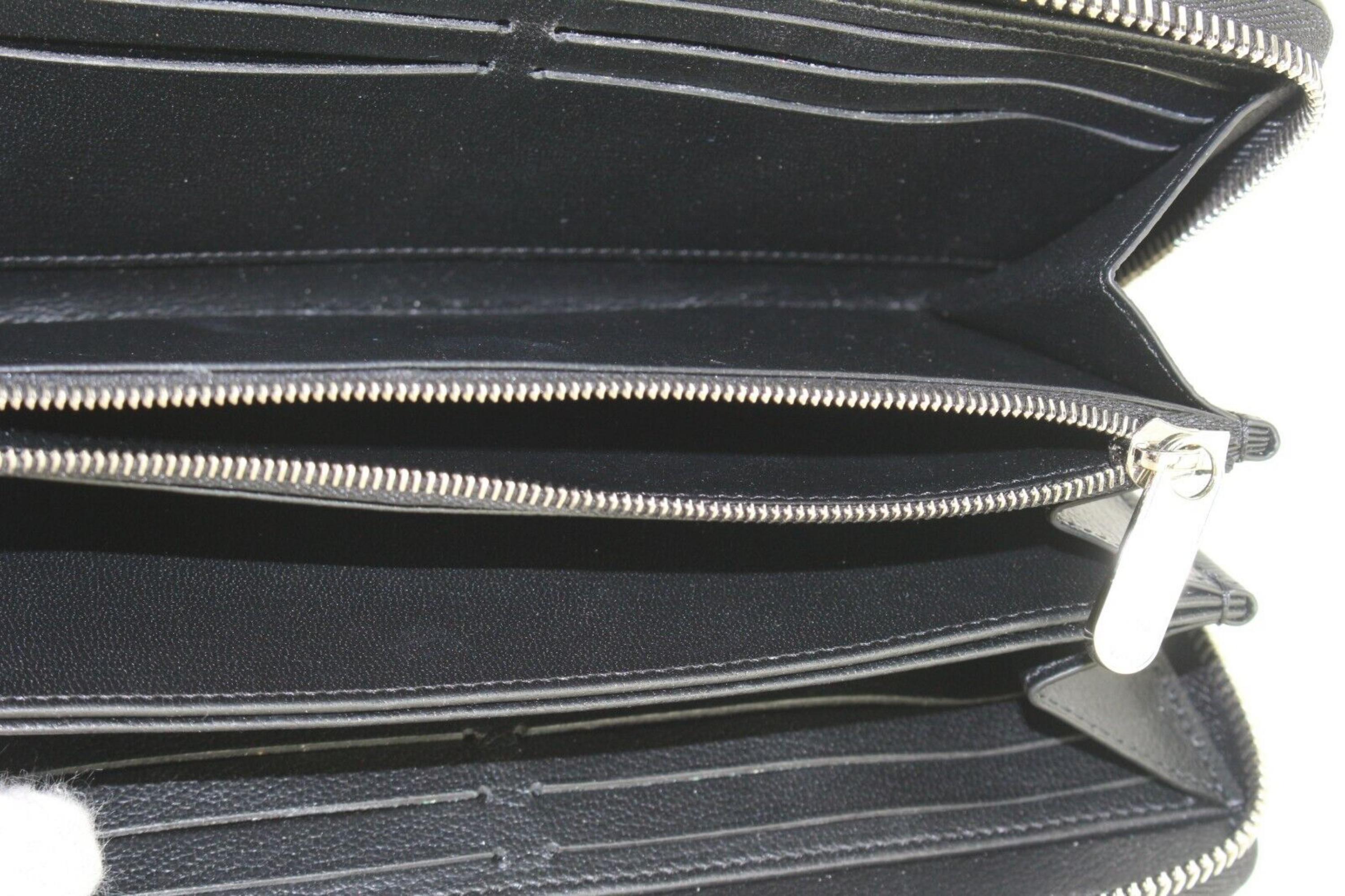 Louis Vuitton Portemonnaie mit schwarzem Monogramm und Python-Reißverschluss 3LK0223 im Zustand „Neu“ im Angebot in Dix hills, NY