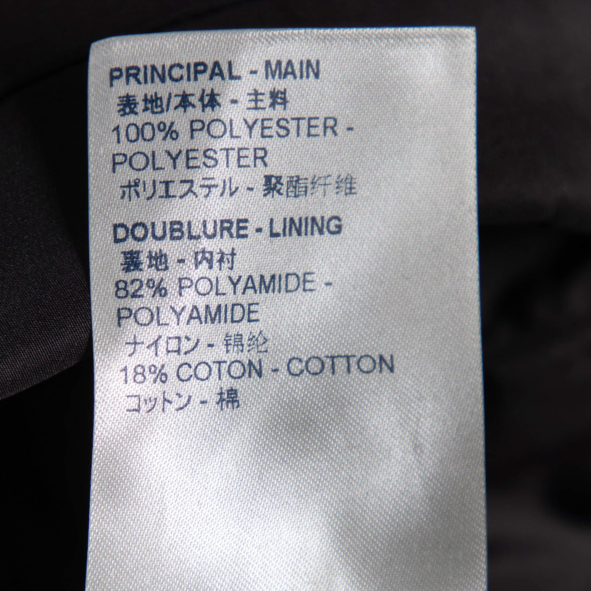 Louis Vuitton Black Monogram Quilted Reversible Puffer Jacket L 3