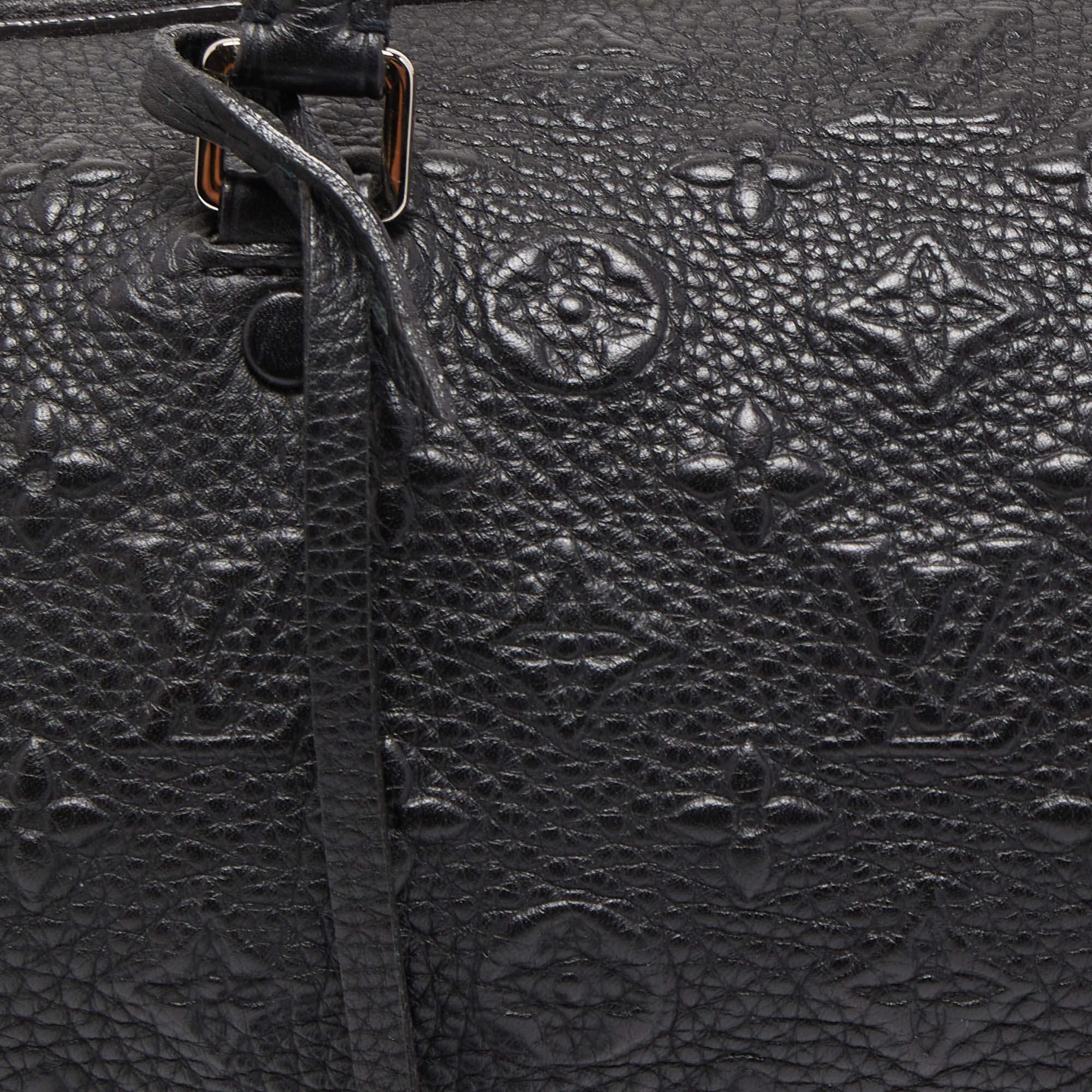 Louis Vuitton Black Monogram Revelation Neo Papillon GM Bag 6
