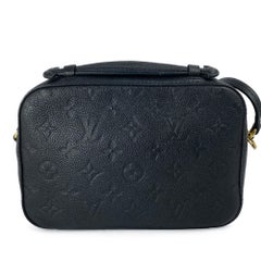 Louis Vuitton Black Monogram Saintonge Shoulder Bag