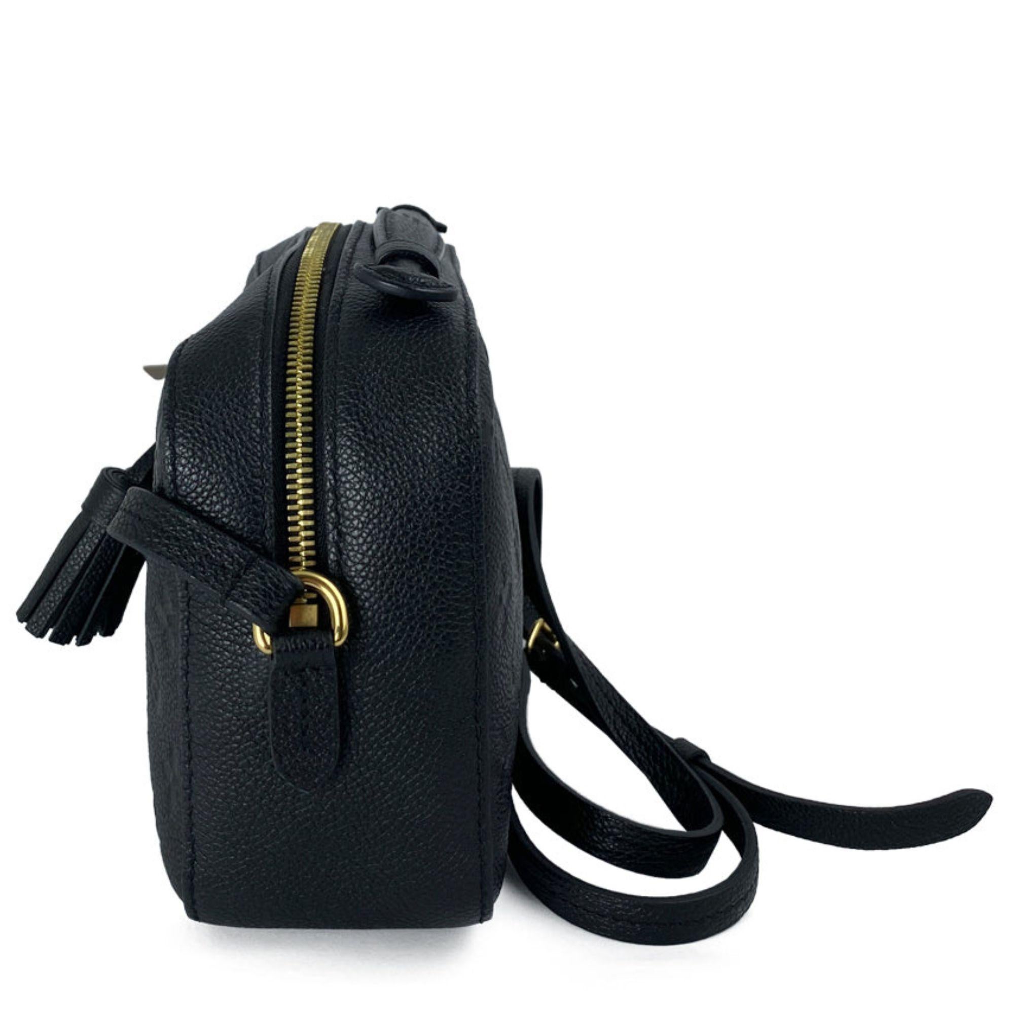Louis Vuitton Black Monogram Saintonge Shoulder Bag In Good Condition In Amman, JO