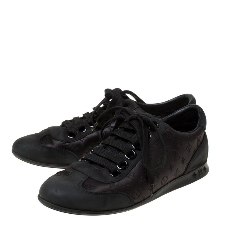 black louis vuitton sneakers womens