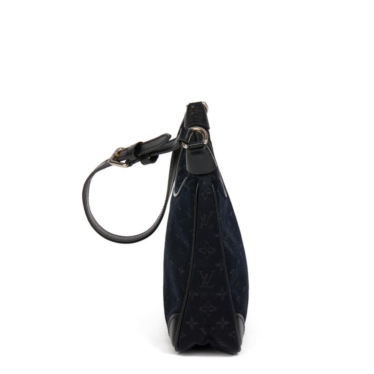 Louis Vuitton Mini Monogram Satin Boulogne Shoulder Bag