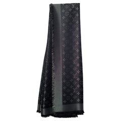 Louis Vuitton - Monogram Shine Shawl - Silk - Greige - Women - Luxury