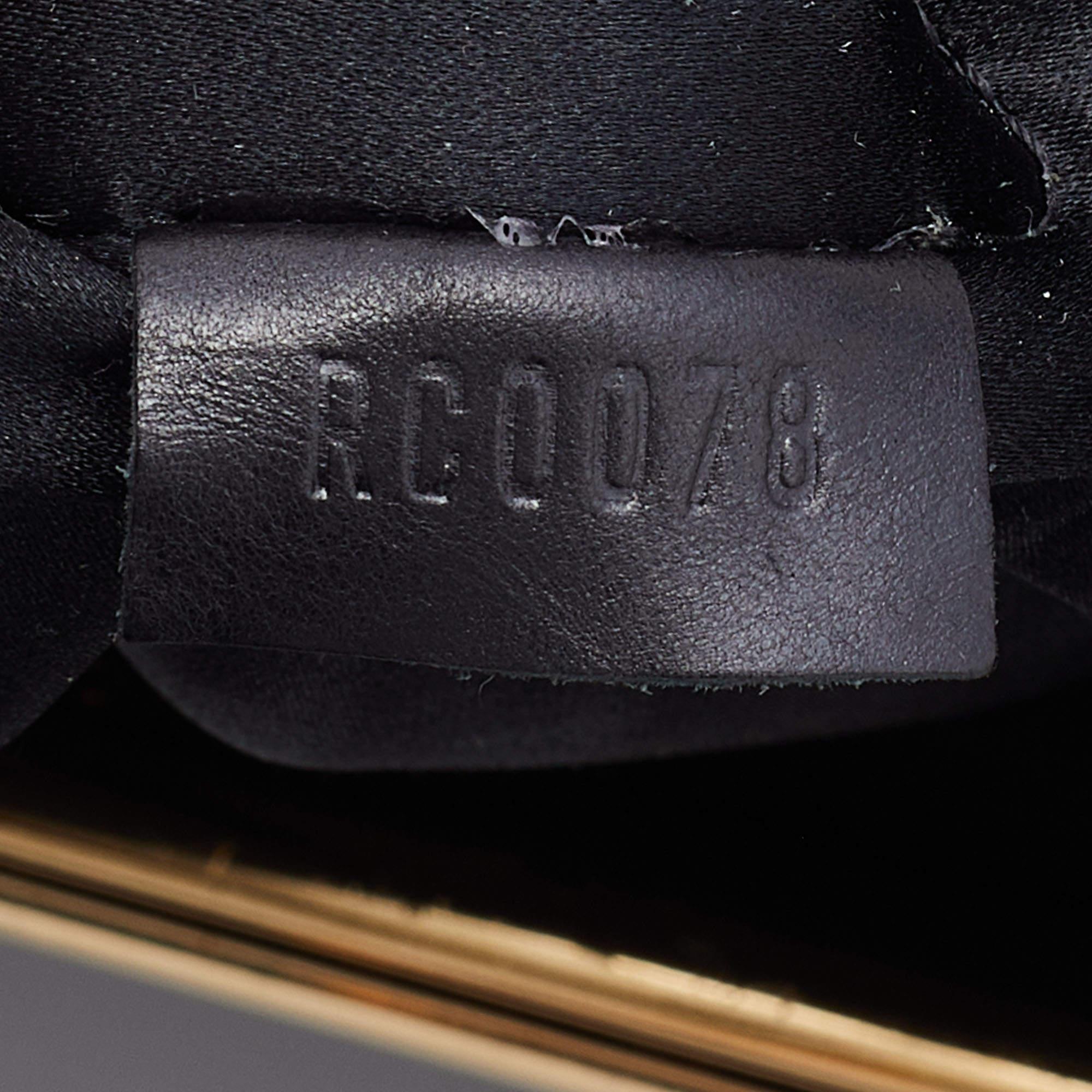 Louis Vuitton Black Monogram Suede Patent Limited Edition Motard Afterdark Bag 5
