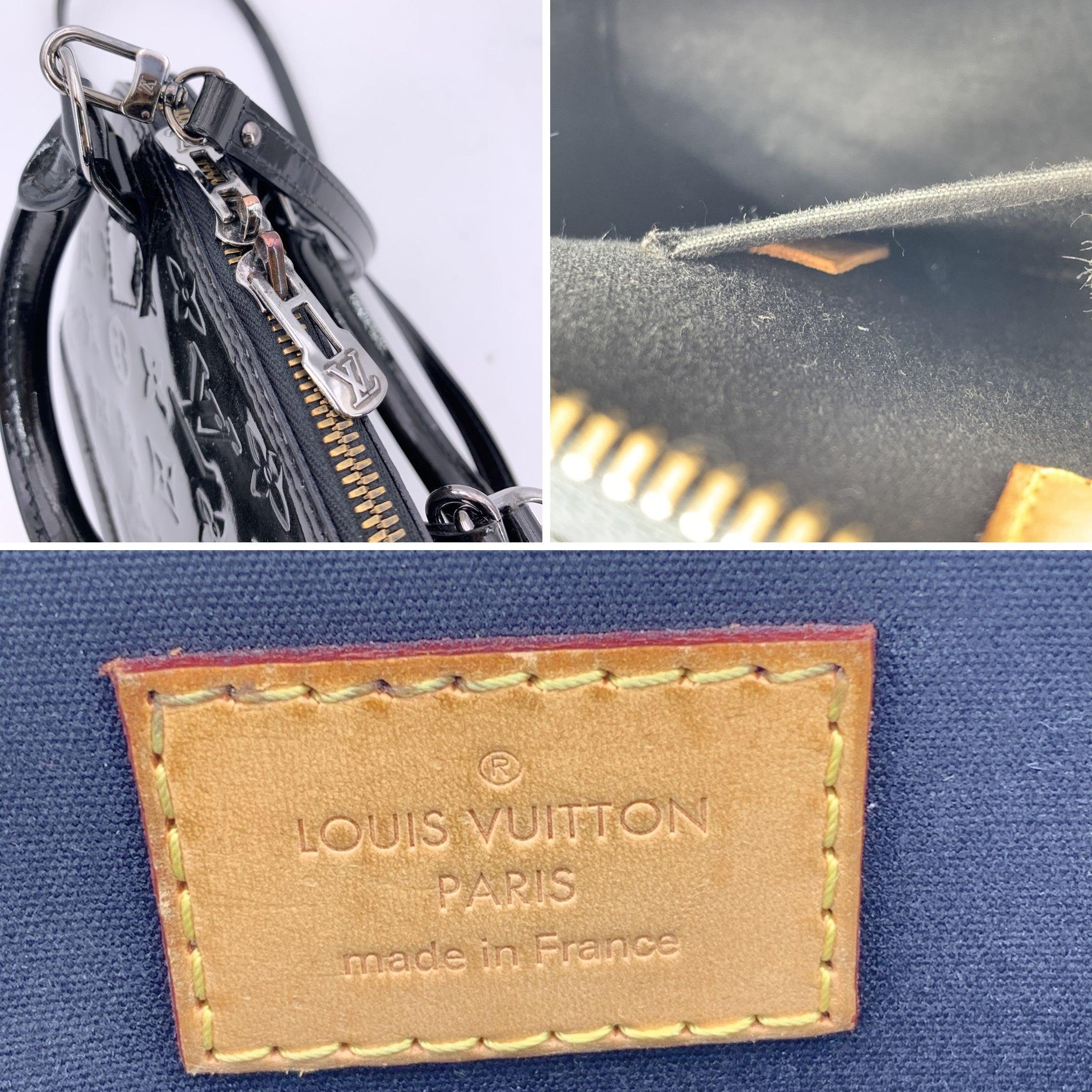 Louis Vuitton Borsa BB in Monogram Vernis Alma nera con tracolla in vendita 1