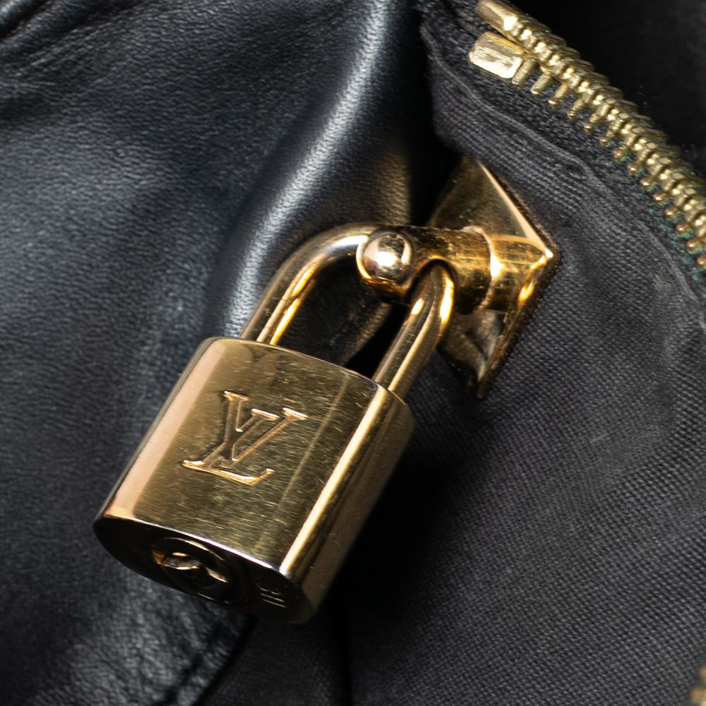Louis Vuitton Black Monogram Vernis Montaigne MM Bag 8