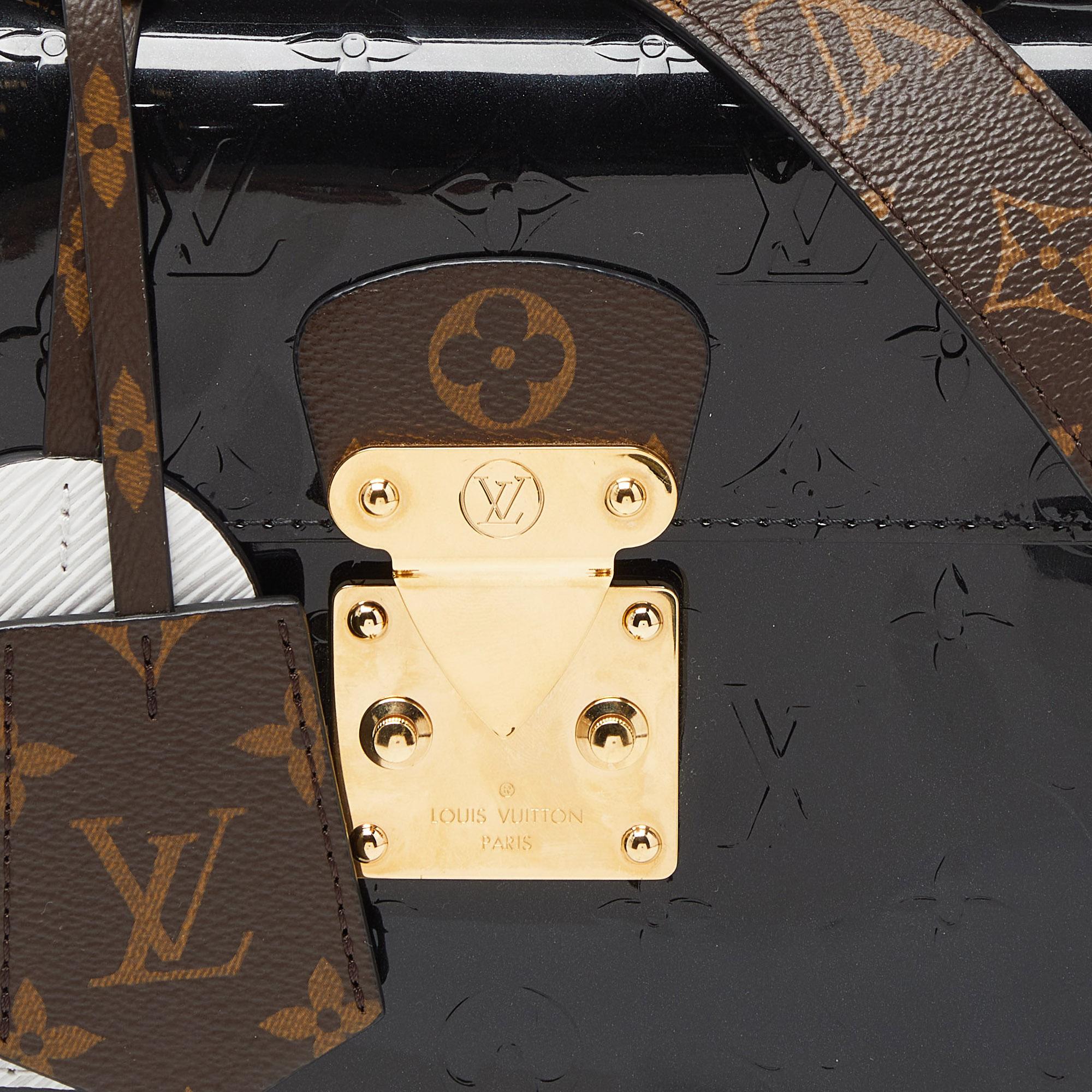 Women's Louis Vuitton Black Monogram Vernis Spring Street Bag For Sale