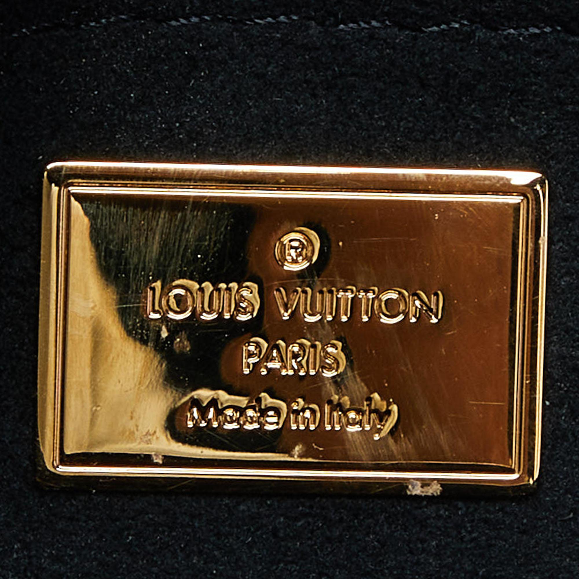 Louis Vuitton Black Monogram Vernis Spring Street Bag For Sale 1