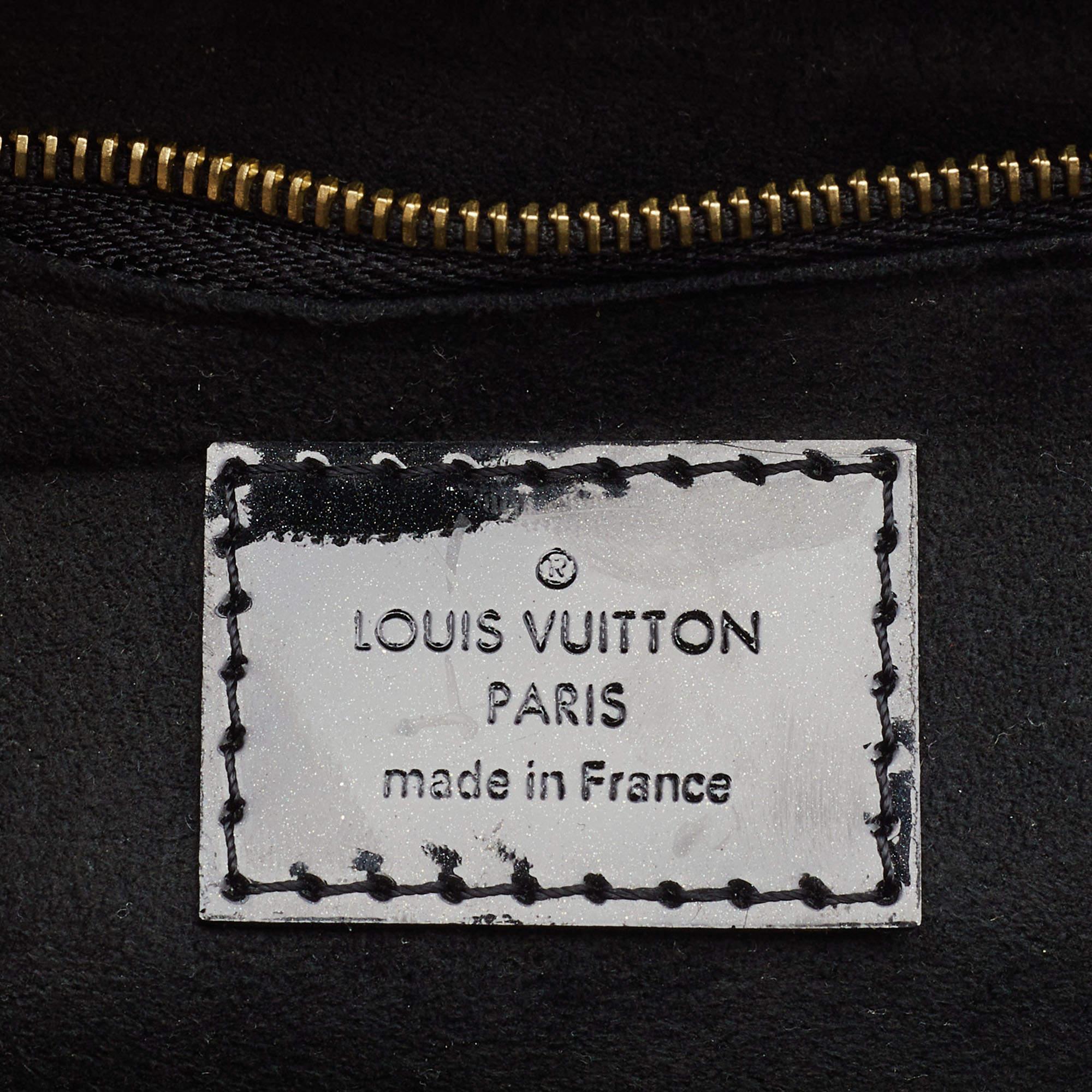 Louis Vuitton Black Monogram Vernis Venice Bag 6