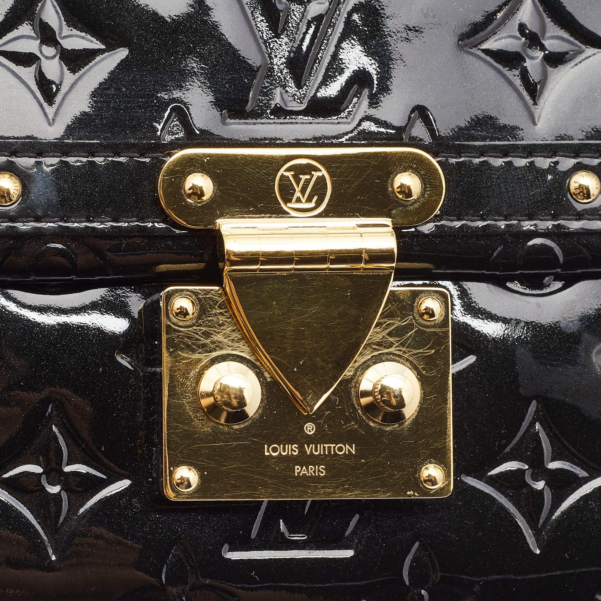 Louis Vuitton Black Monogram Vernis Venice Bag 8