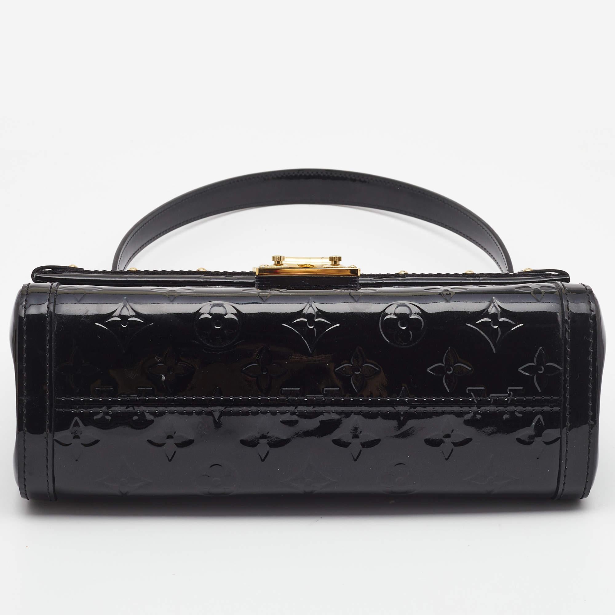 Louis Vuitton Black Monogram Vernis Venice Bag 1