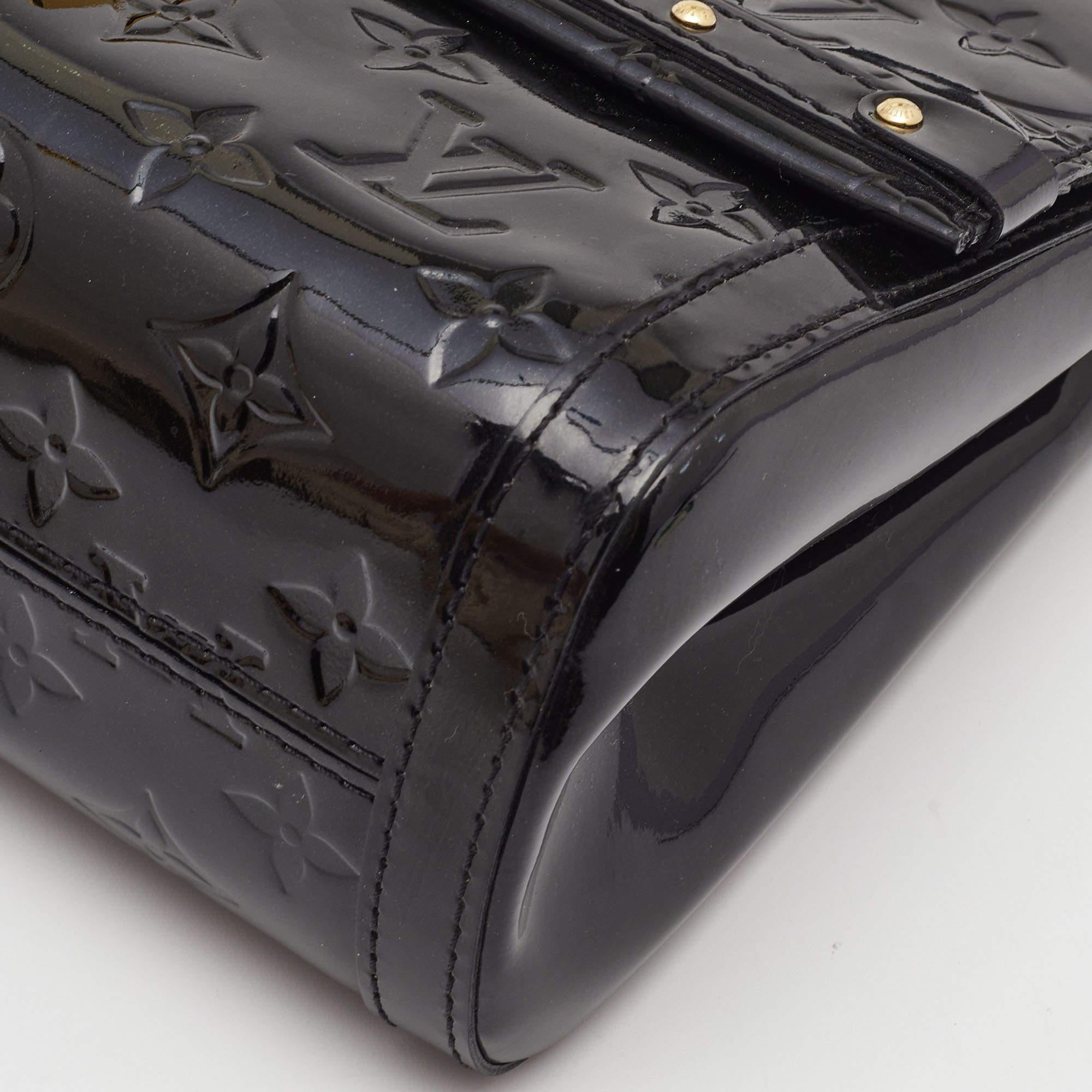 Louis Vuitton Black Monogram Vernis Venice Bag 3
