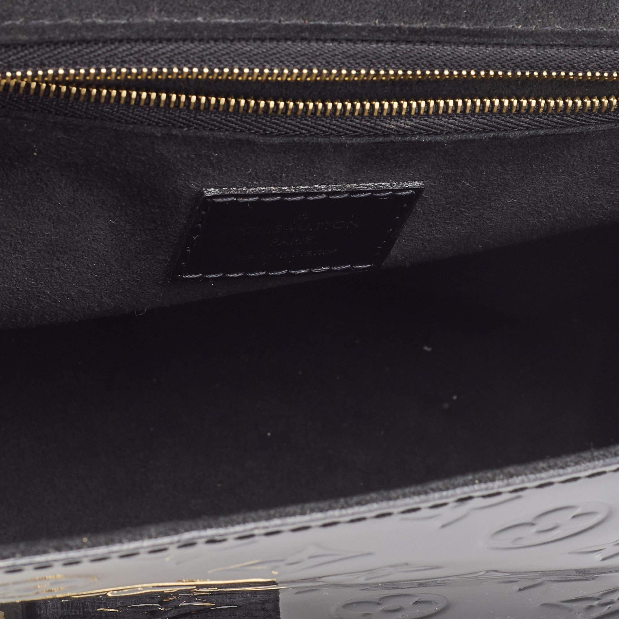 Louis Vuitton Black Monogram Vernis Venice Bag 4