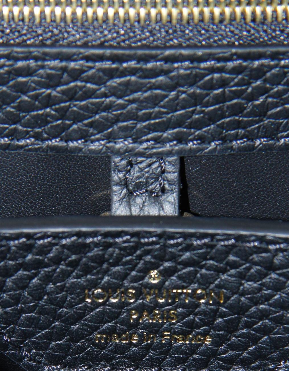 Louis Vuitton Black Mother-of-Pearl Capucines BB Crossbody Bag 4