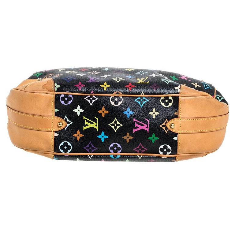 Greta Multicolor Monogram – Keeks Designer Handbags