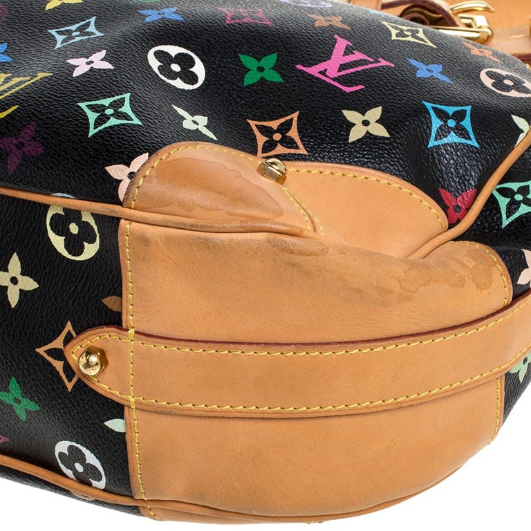 Greta leather handbag Louis Vuitton Black in Leather - 21232889