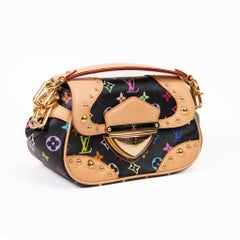 Louis Vuitton Black & Multicolor Monogram Canvas & Leather Murakami Marilyn Bag