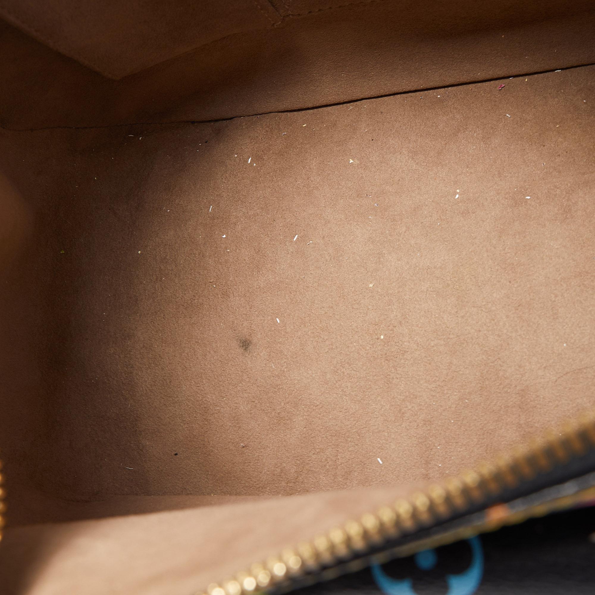 Louis Vuitton Black Multicolor Monogram Canvas Rita Bag 7