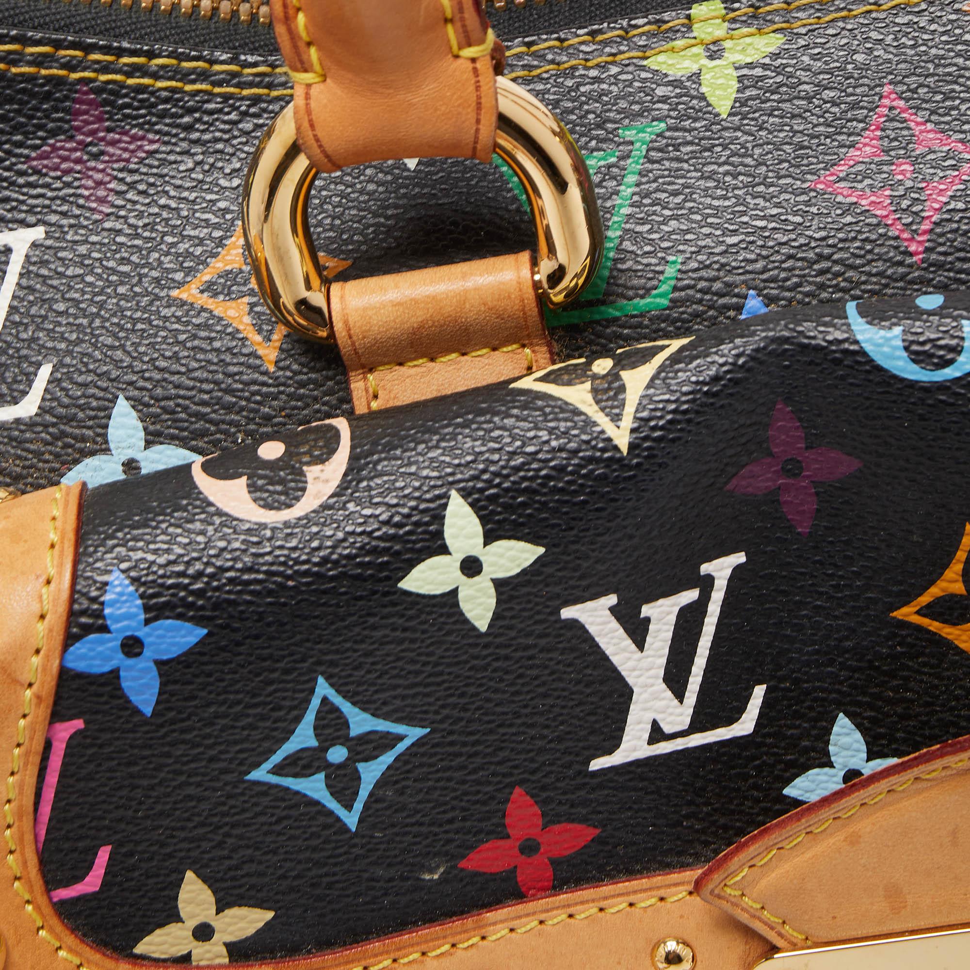 Louis Vuitton Black Multicolor Monogram Canvas Rita Bag 8