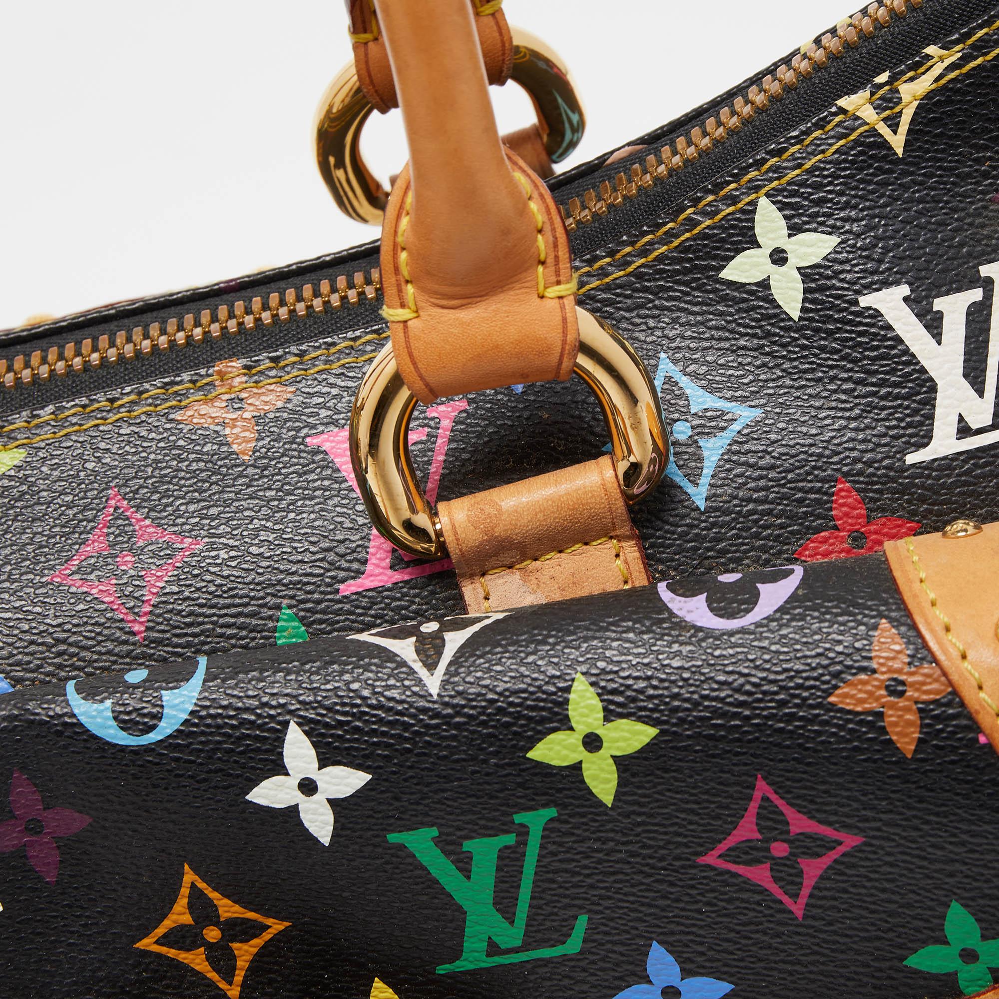 Louis Vuitton Black Multicolor Monogram Canvas Rita Bag 9
