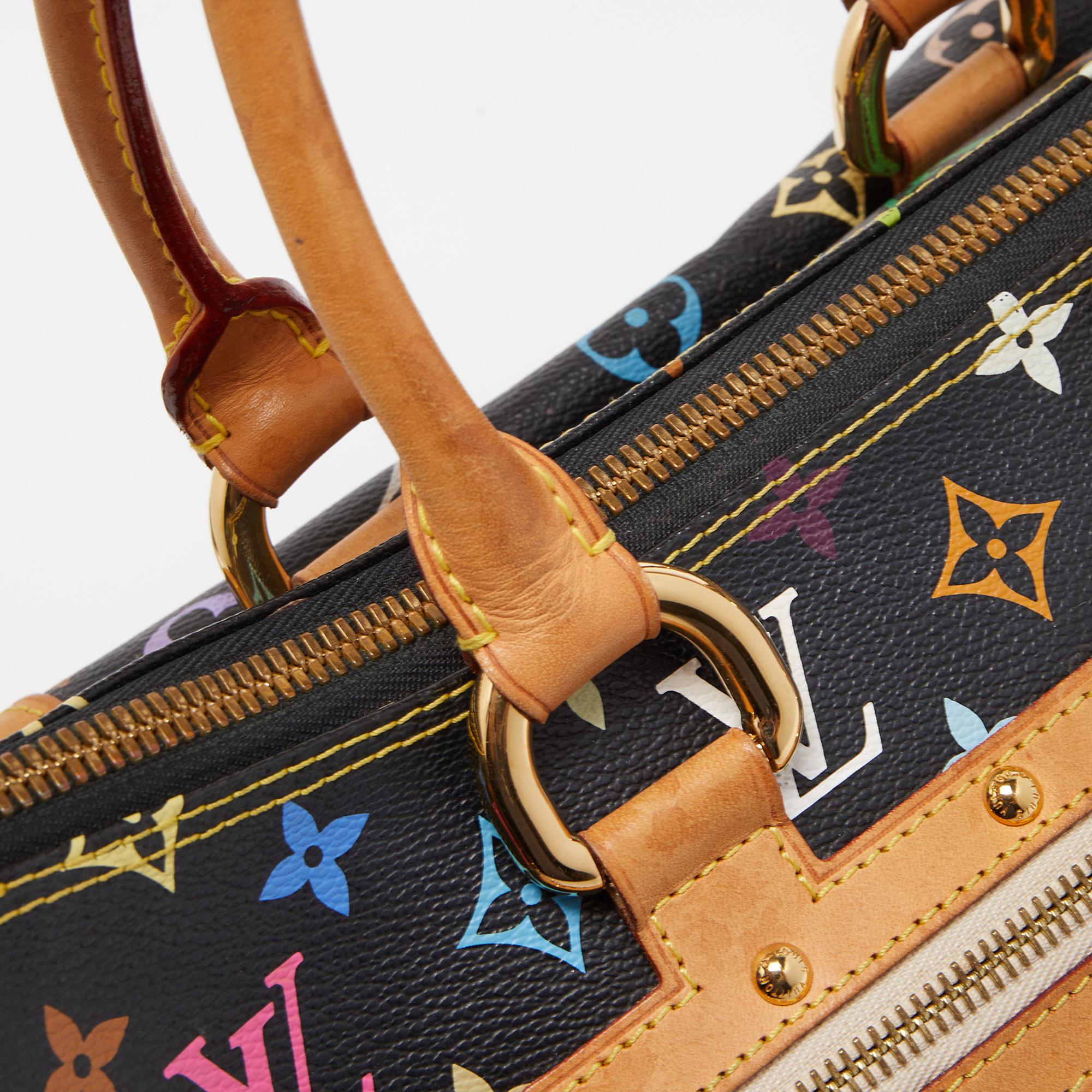 Louis Vuitton Black Multicolor Monogram Canvas Rita Bag 11