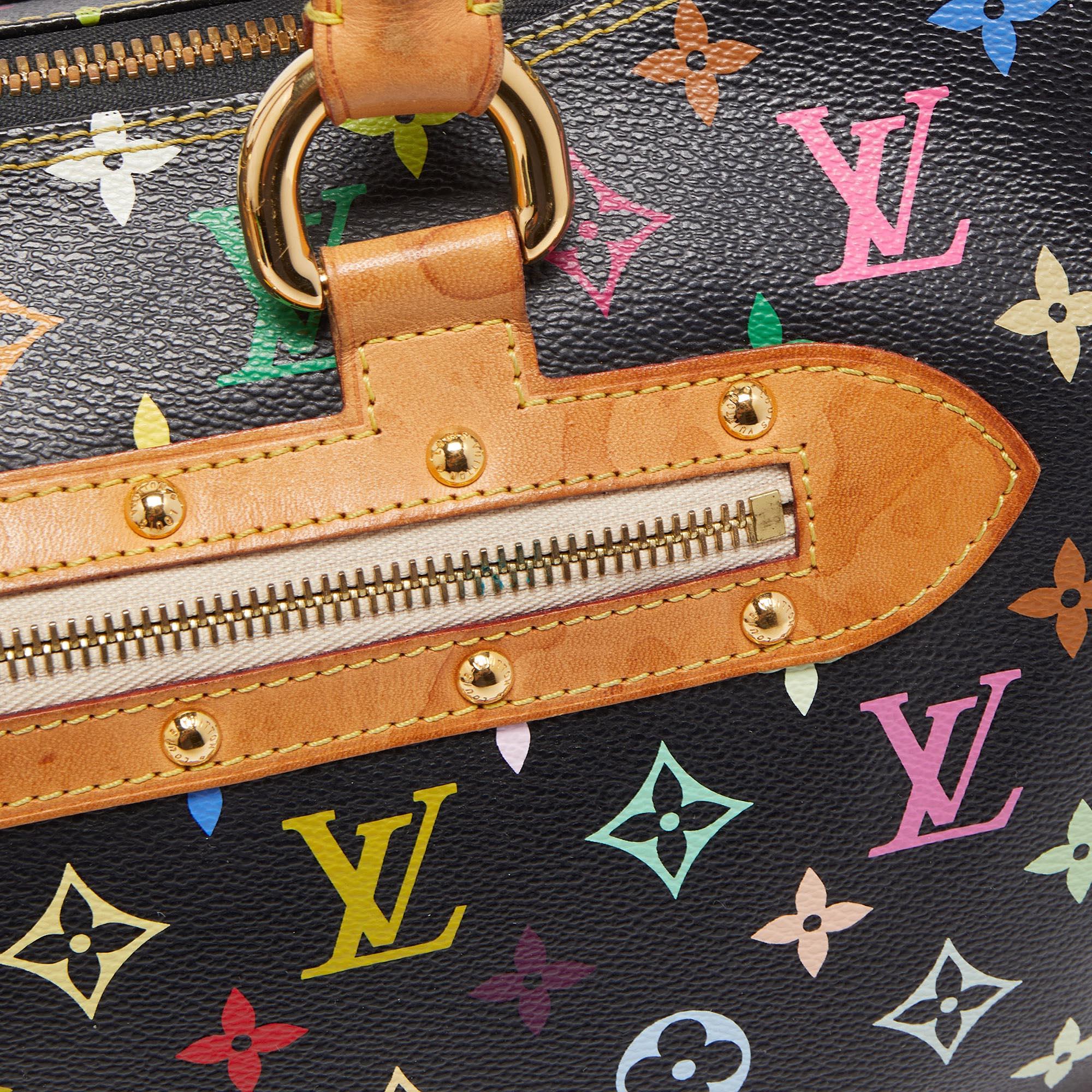 Louis Vuitton Black Multicolor Monogram Canvas Rita Bag 12