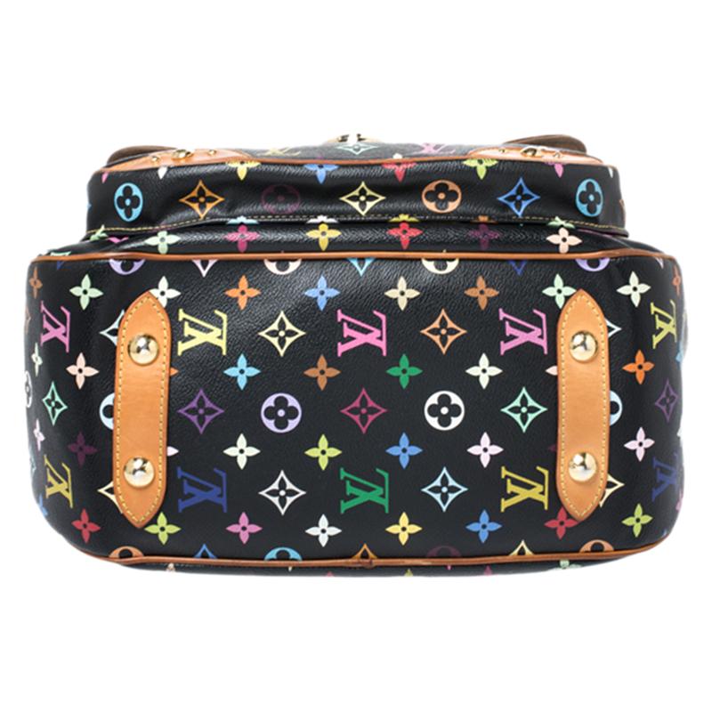 Louis Vuitton Black Multicolor Monogram Canvas Rita Bag 1