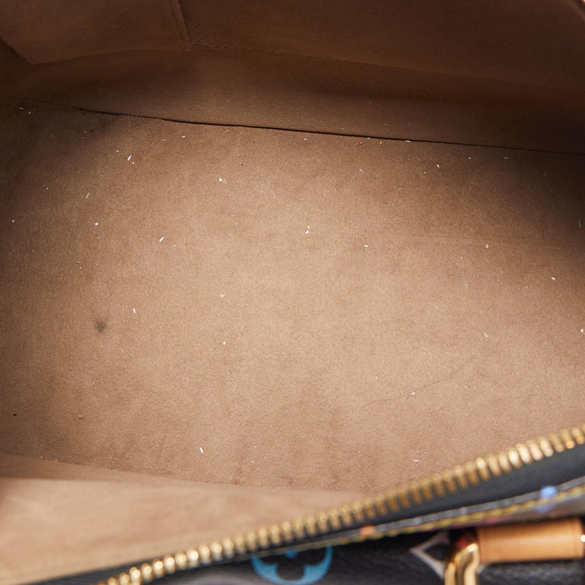 Louis Vuitton Black Multicolor Monogram Canvas Rita Bag 5