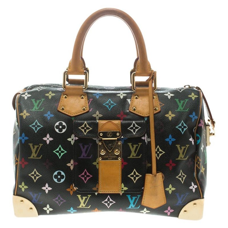 Louis Vuitton, Bags, Rare Vintage Y2k Louis Vuitton Multicolor Monogram  Speedy Bag