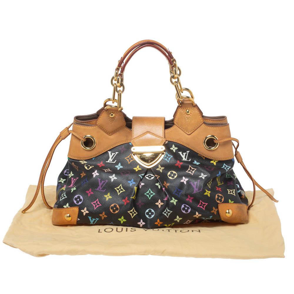 Louis Vuitton Black Multicolor Monogram Canvas Ursula Bag 6