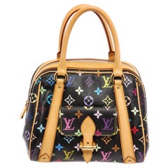 Louis Vuitton Black Multicolor Monogram Priscilla Shoulder Bag 