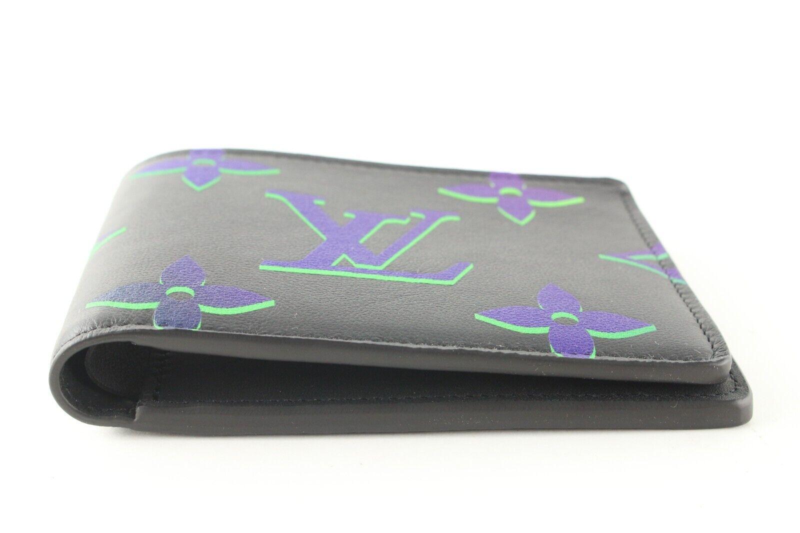 Louis Vuitton Multiple Wallet Limited Edition Interlinked Logo Damier  Graphite at 1stDibs
