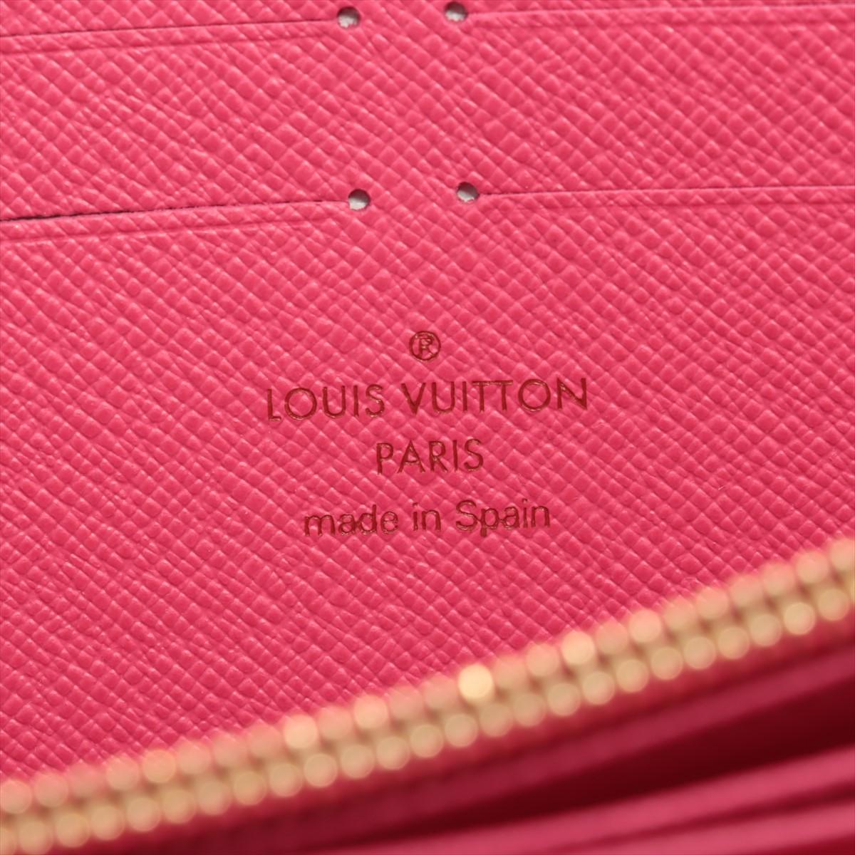 Louis Vuitton Black Multicolor Zippy Wallet For Sale 7