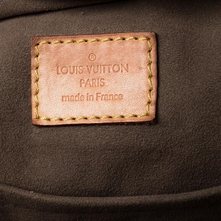 Louis Vuitton Black Multicolore Monogram Canvas Claudia Bag For Sale at  1stDibs