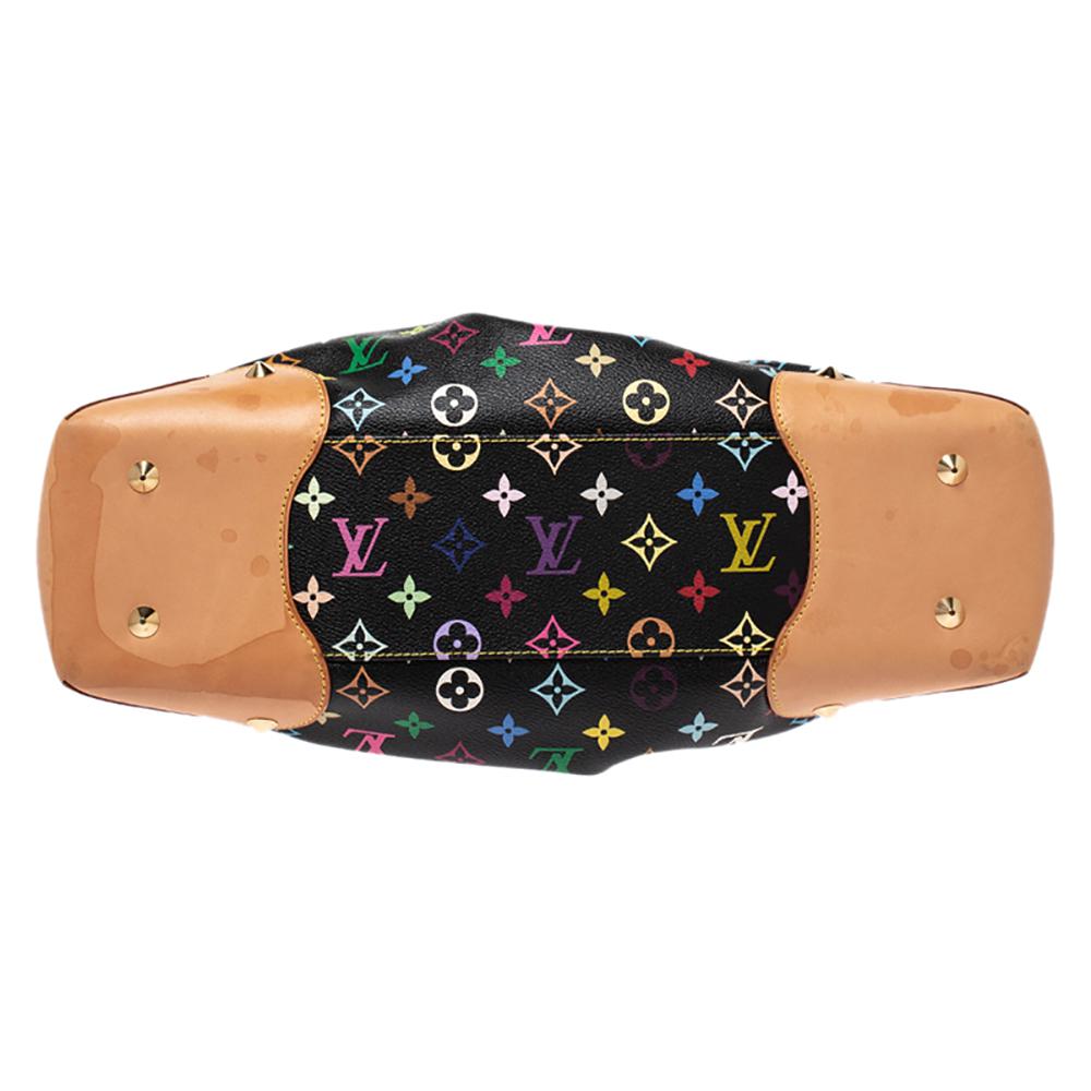 Louis Vuitton Black Multicolore Monogram Canvas Judy GM Bag 7