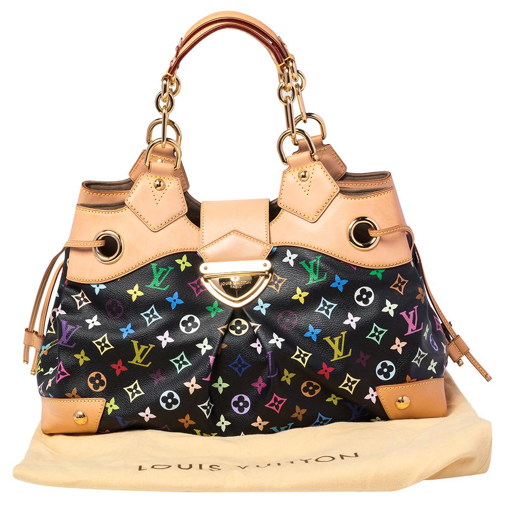 Louis Vuitton Black Multicolore Monogram Canvas Ursula Bag 8